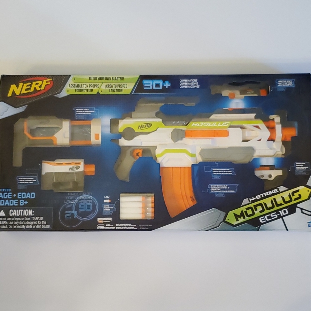 NEW/SEALED - Nerf N-Strike Modulus ECS-10 Blaster - Picture 11 of 13